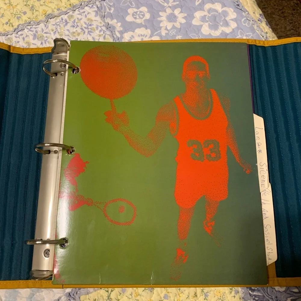 1993 Nike x Mead binder